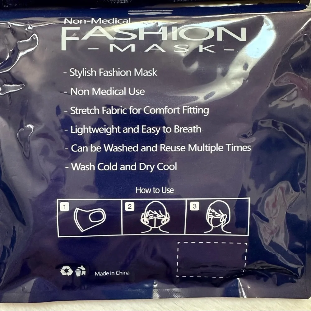 🔴 5 for $10 ONE Minky Accessories Floral Fashion Face Mask Washable Reusable